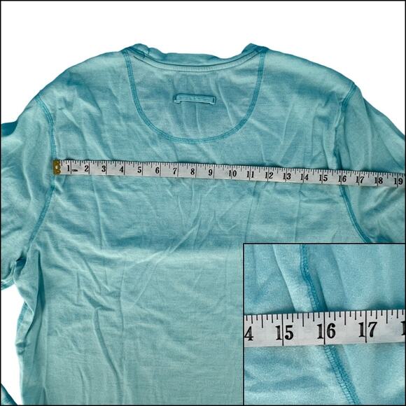 Ocean & Coast Long Sleeve Lightweight Blue Sweatshirt Size Large 100% Cotton - Picture 12 of 15